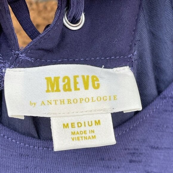 Anthropologie Maeve Melanie Knit Maxi Dress size medium - Picture 14 of 14